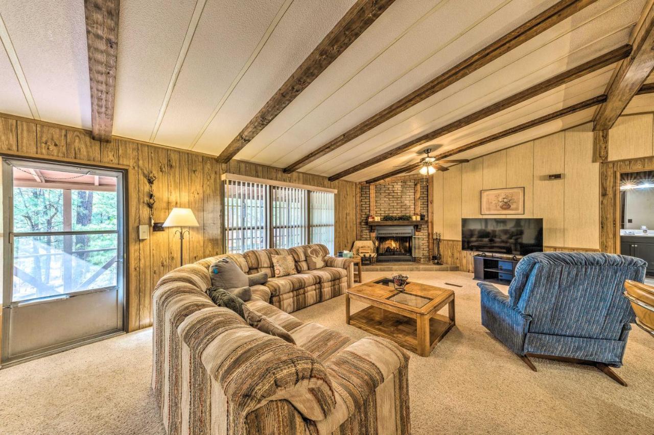 3 Mi To Ruidoso Winter Park Home With Fireplace! Luaran gambar