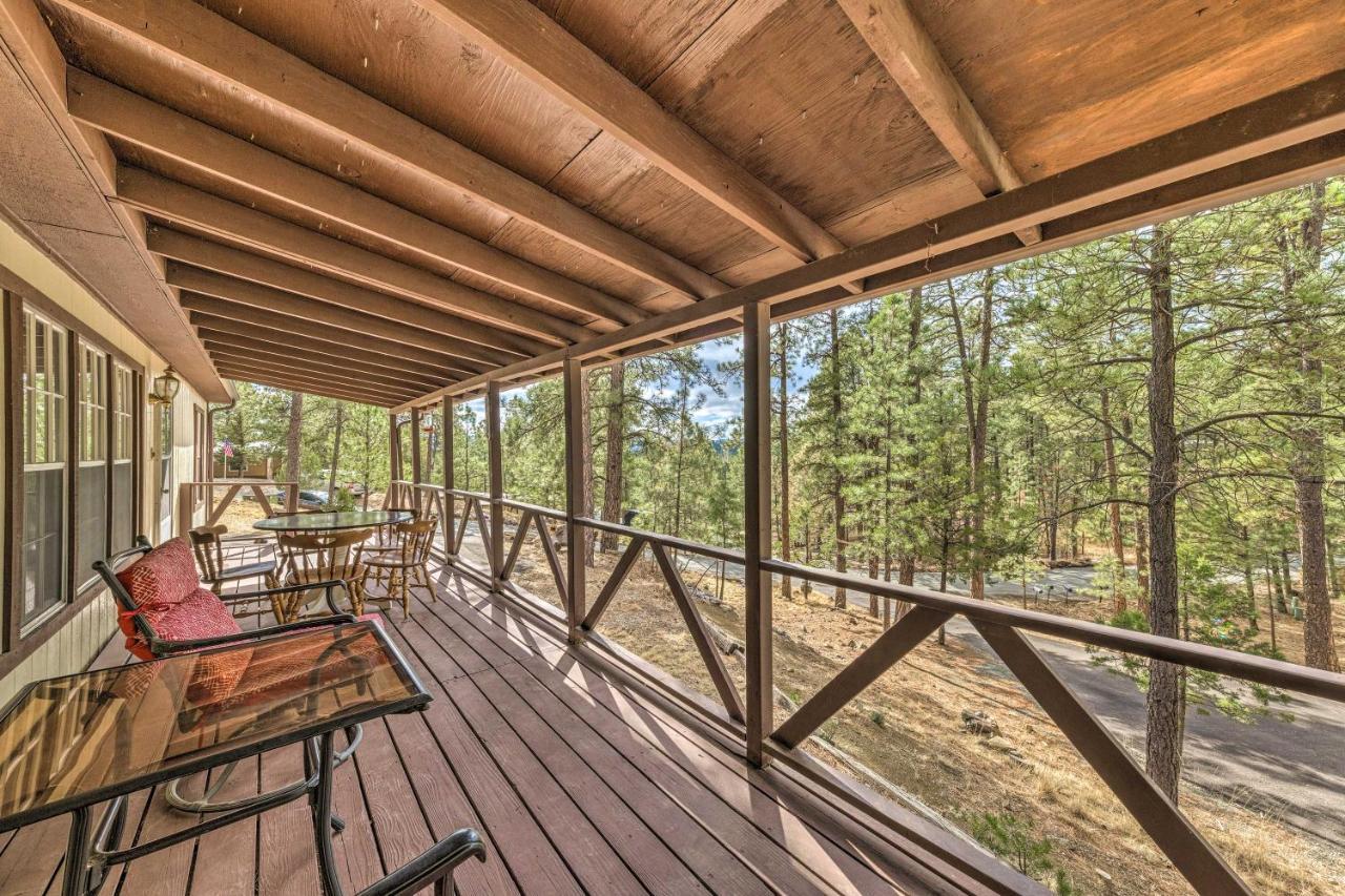 3 Mi To Ruidoso Winter Park Home With Fireplace! Luaran gambar