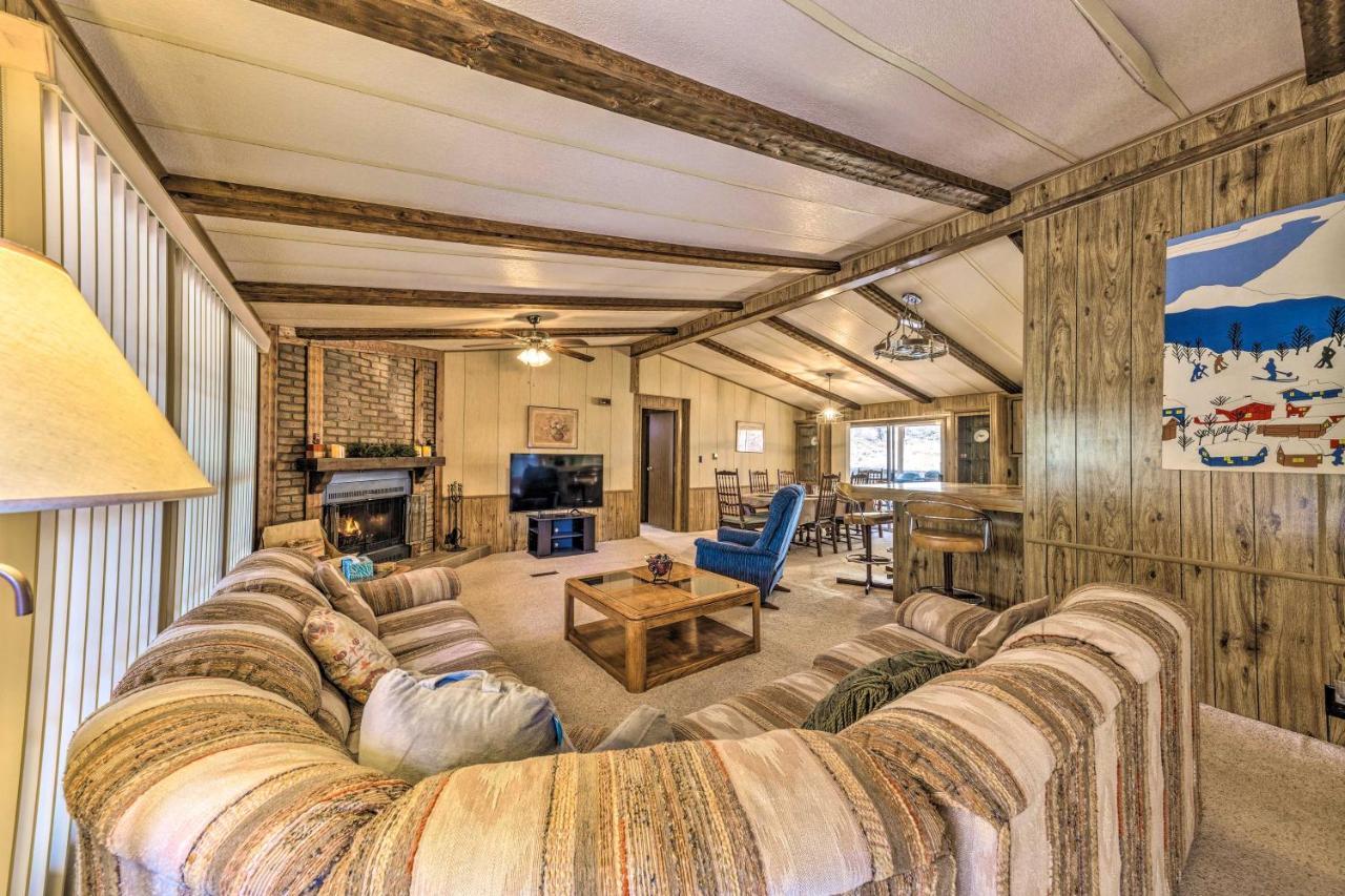 3 Mi To Ruidoso Winter Park Home With Fireplace! Luaran gambar