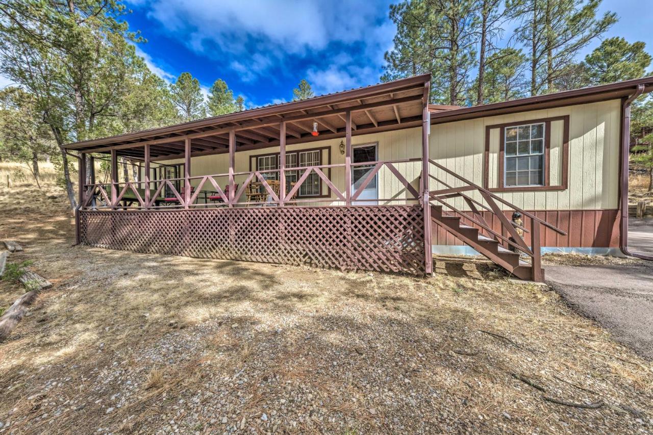 3 Mi To Ruidoso Winter Park Home With Fireplace! Luaran gambar