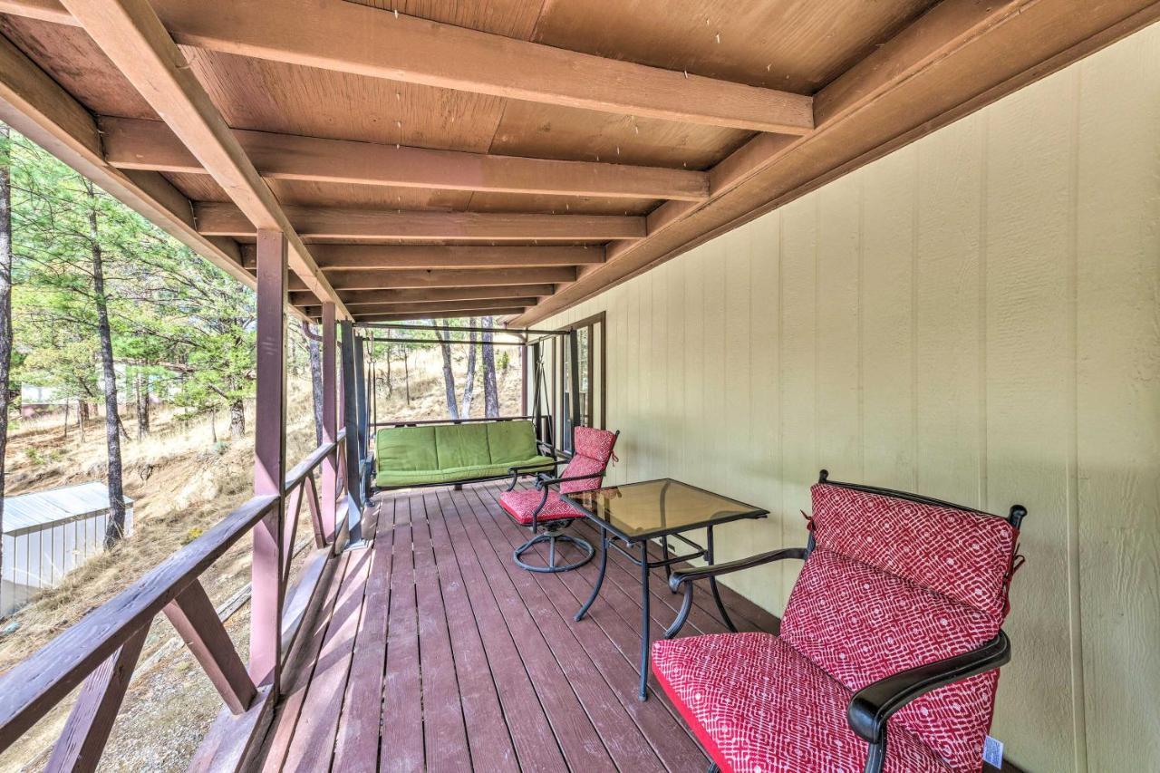 3 Mi To Ruidoso Winter Park Home With Fireplace! Luaran gambar