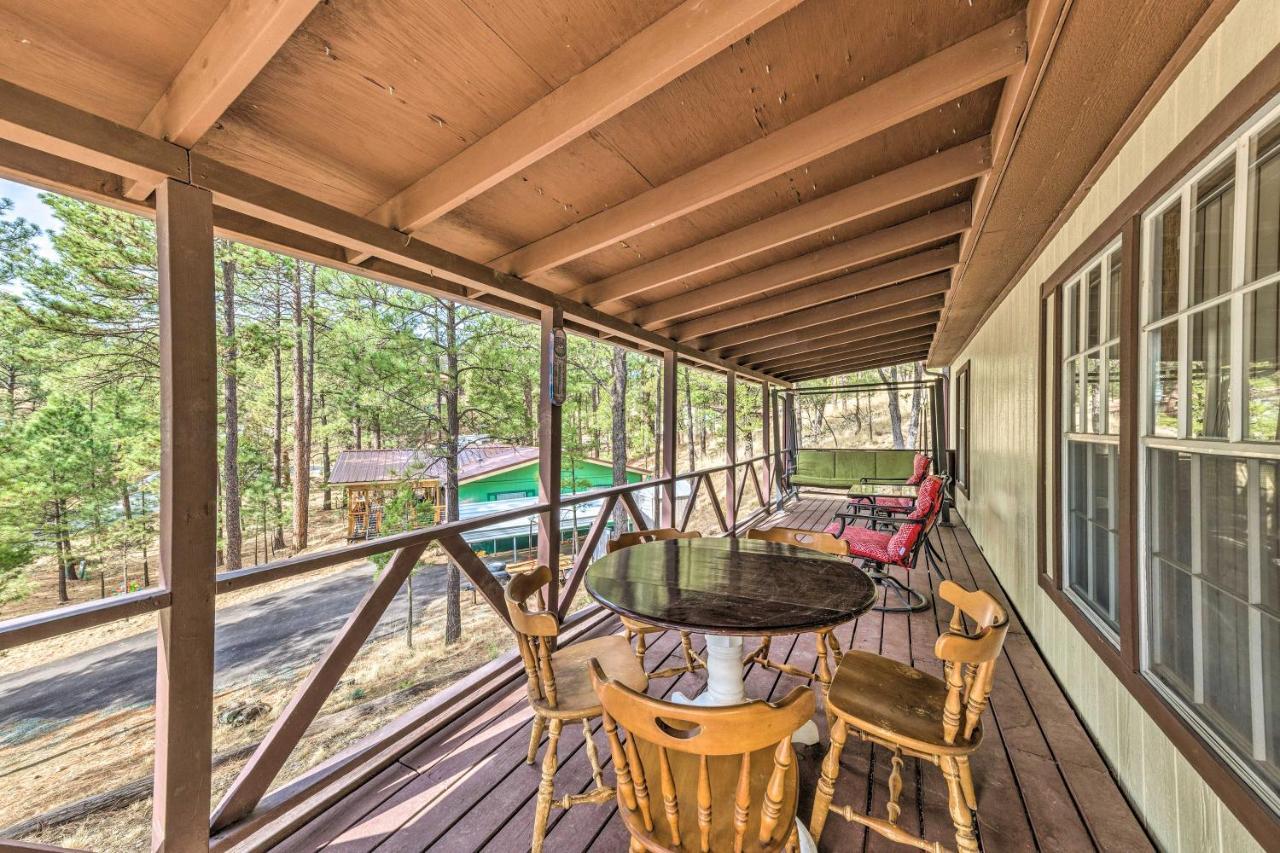 3 Mi To Ruidoso Winter Park Home With Fireplace! Luaran gambar